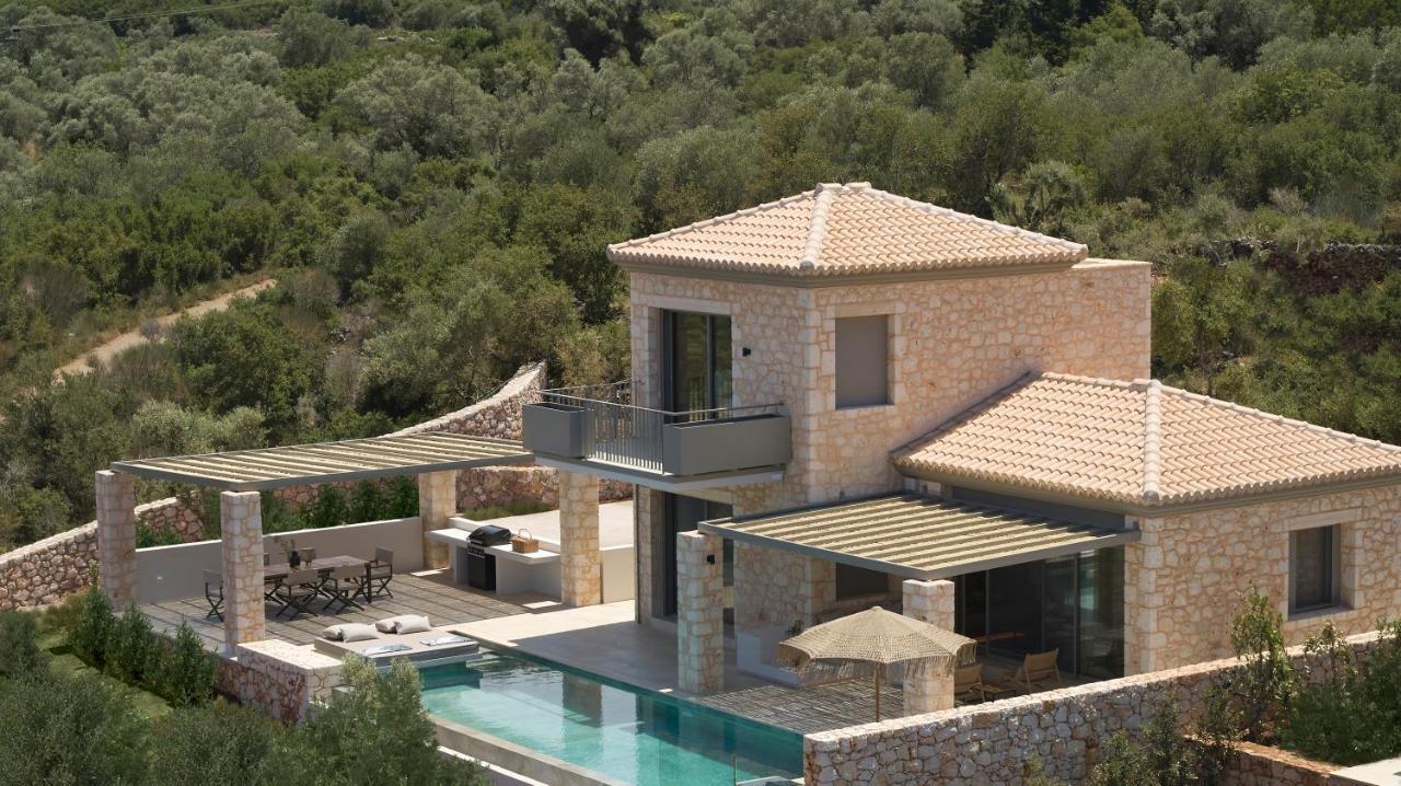 Epiphany Villas Lefkada Tsoukaládhes المظهر الخارجي الصورة