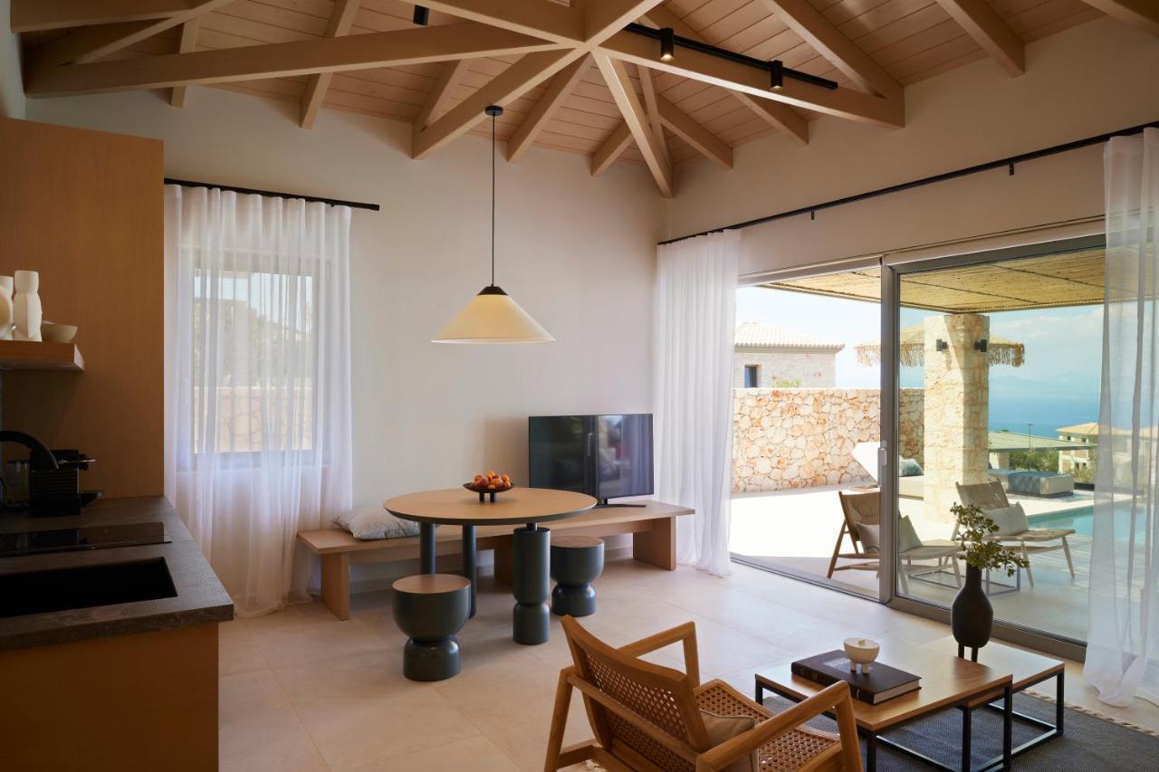 Epiphany Villas Lefkada Tsoukaládhes المظهر الخارجي الصورة