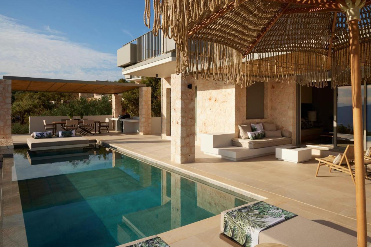 Epiphany Villas Lefkada Tsoukaládhes المظهر الخارجي الصورة
