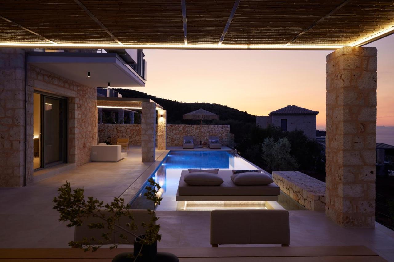 Epiphany Villas Lefkada Tsoukaládhes المظهر الخارجي الصورة