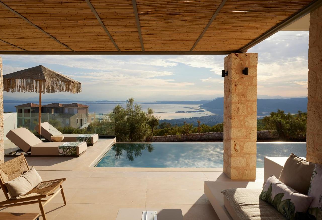 Epiphany Villas Lefkada Tsoukaládhes المظهر الخارجي الصورة