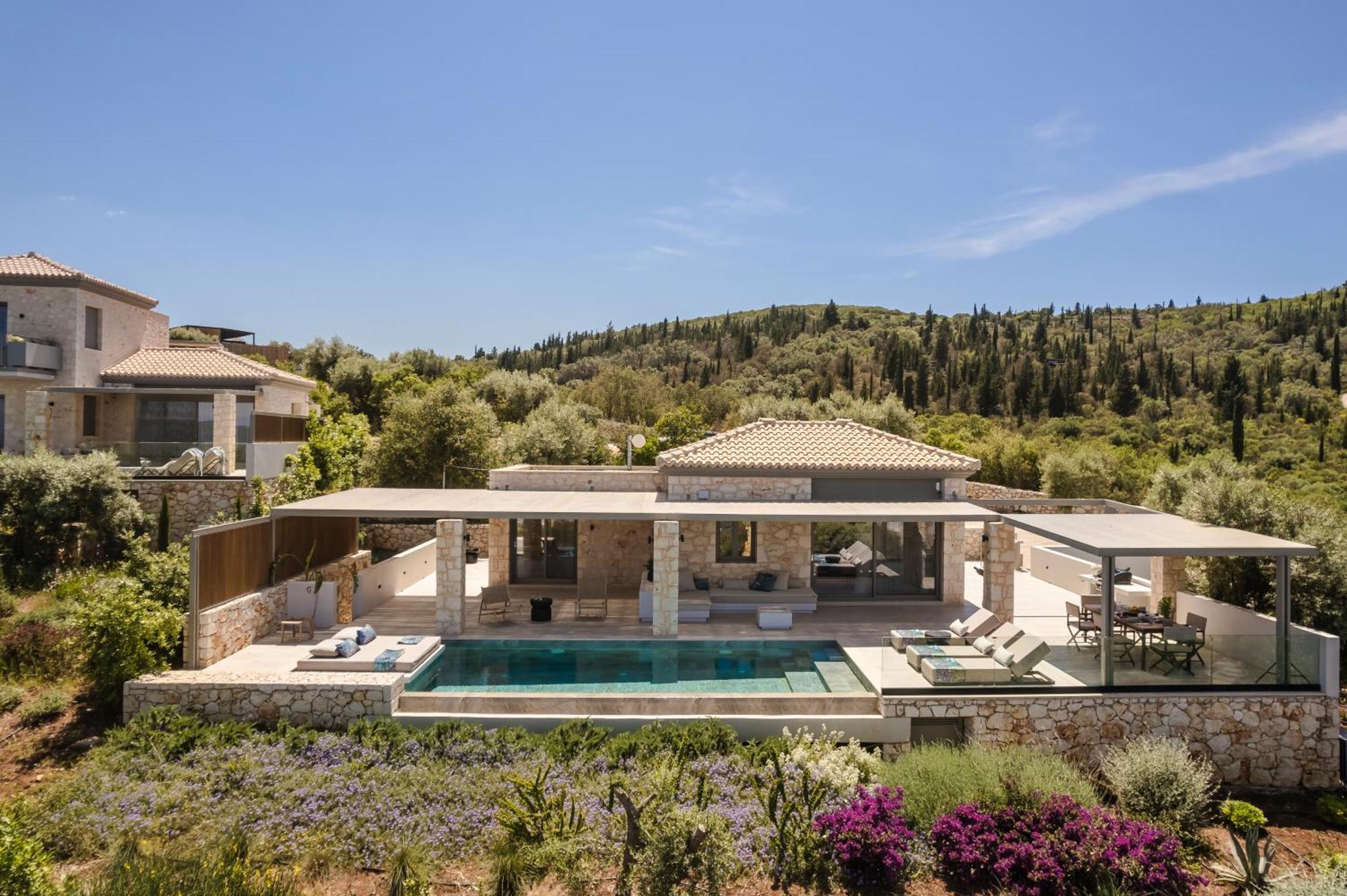 Epiphany Villas Lefkada Tsoukaládhes المظهر الخارجي الصورة