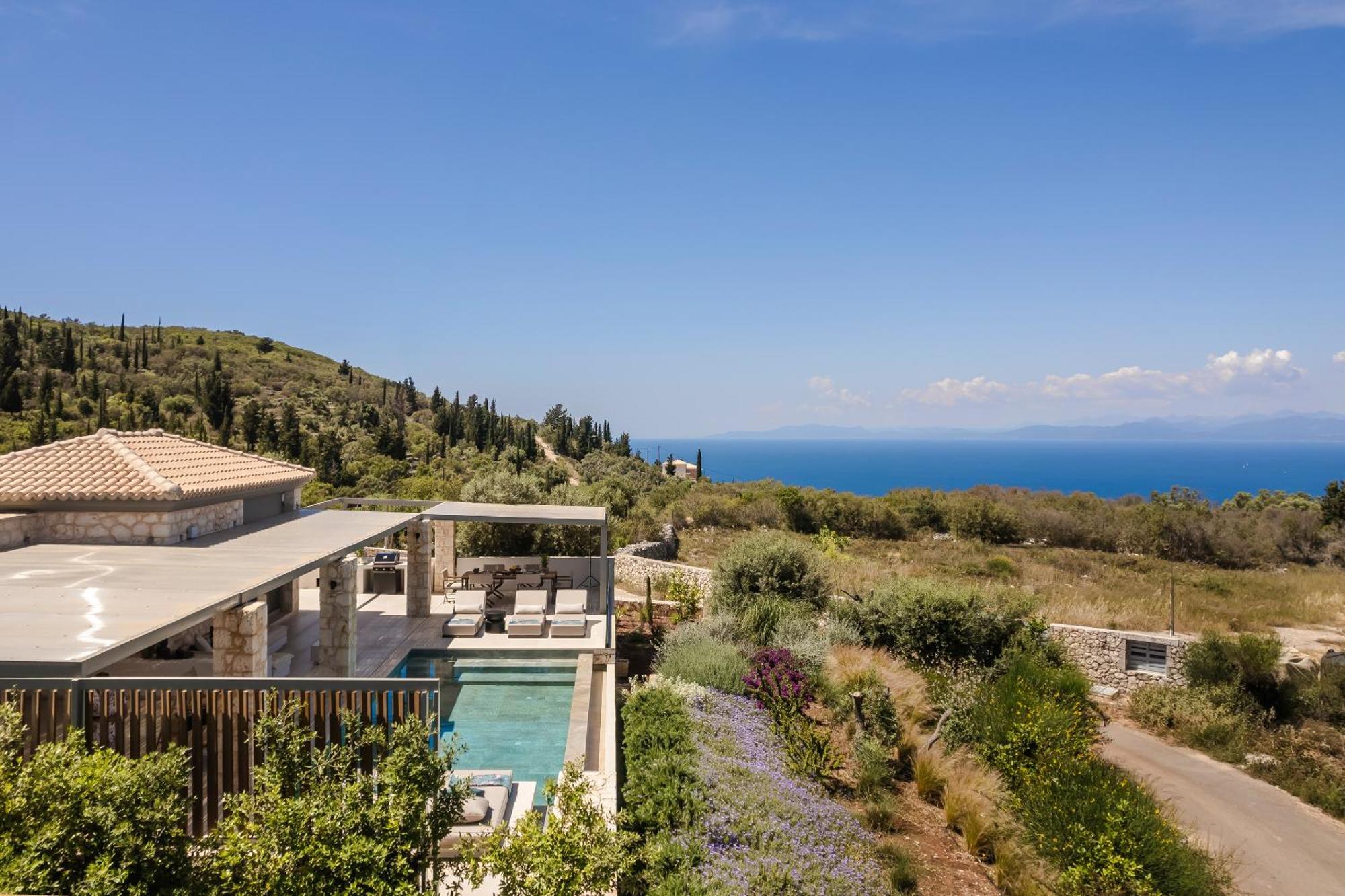 Epiphany Villas Lefkada Tsoukaládhes المظهر الخارجي الصورة