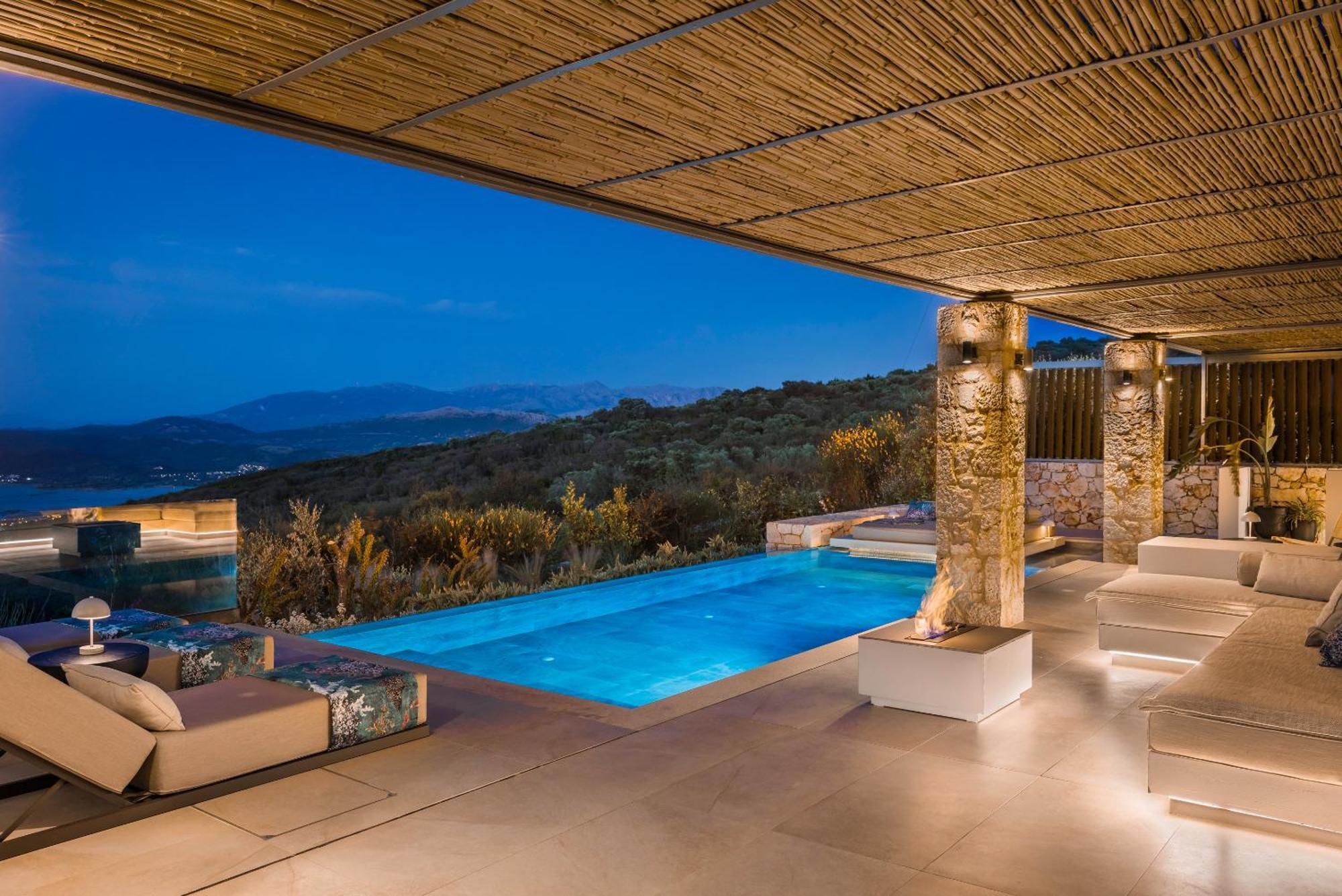 Epiphany Villas Lefkada Tsoukaládhes المظهر الخارجي الصورة